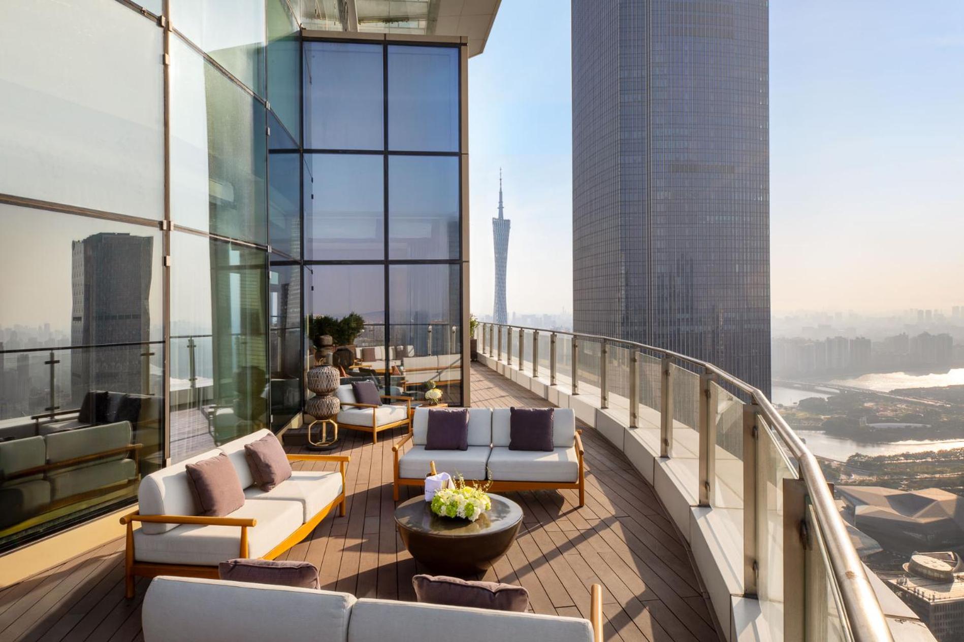 Jumeirah Guangzhou-Complimentary Shuttle Bus To Canton Fair Complex Dış mekan fotoğraf