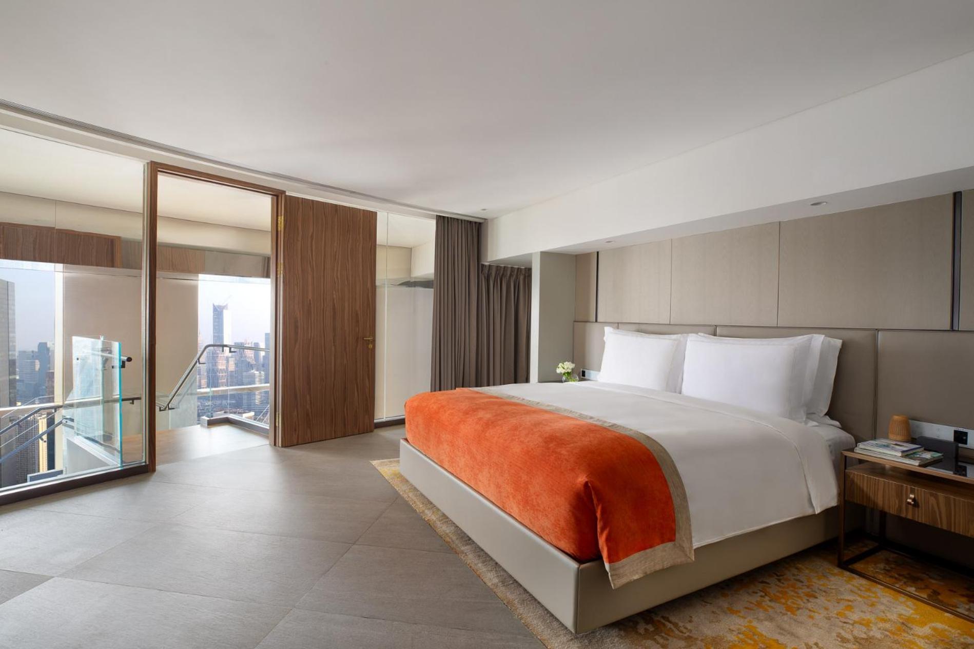Jumeirah Guangzhou-Complimentary Shuttle Bus To Canton Fair Complex Dış mekan fotoğraf