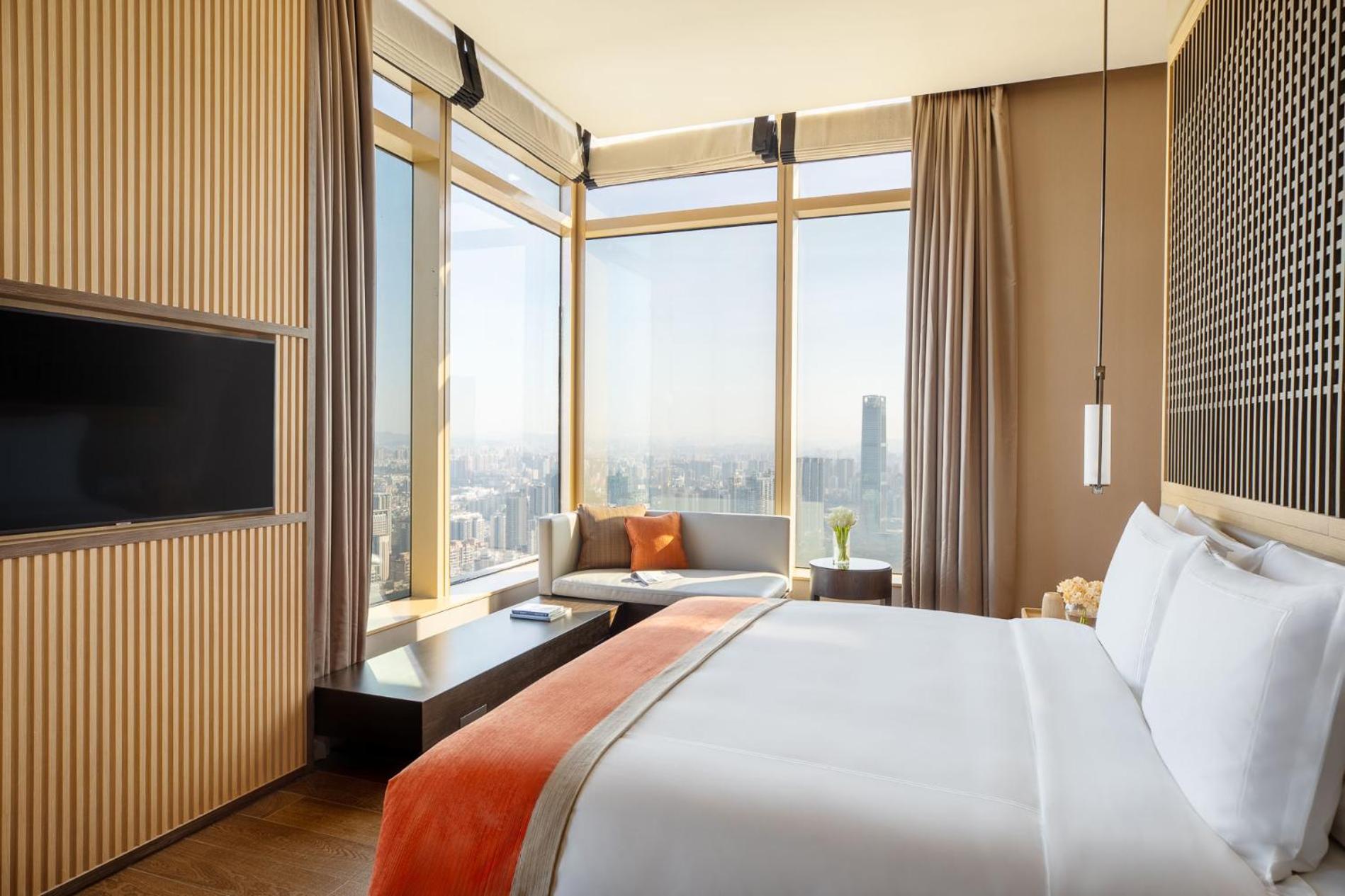 Jumeirah Guangzhou-Complimentary Shuttle Bus To Canton Fair Complex Dış mekan fotoğraf