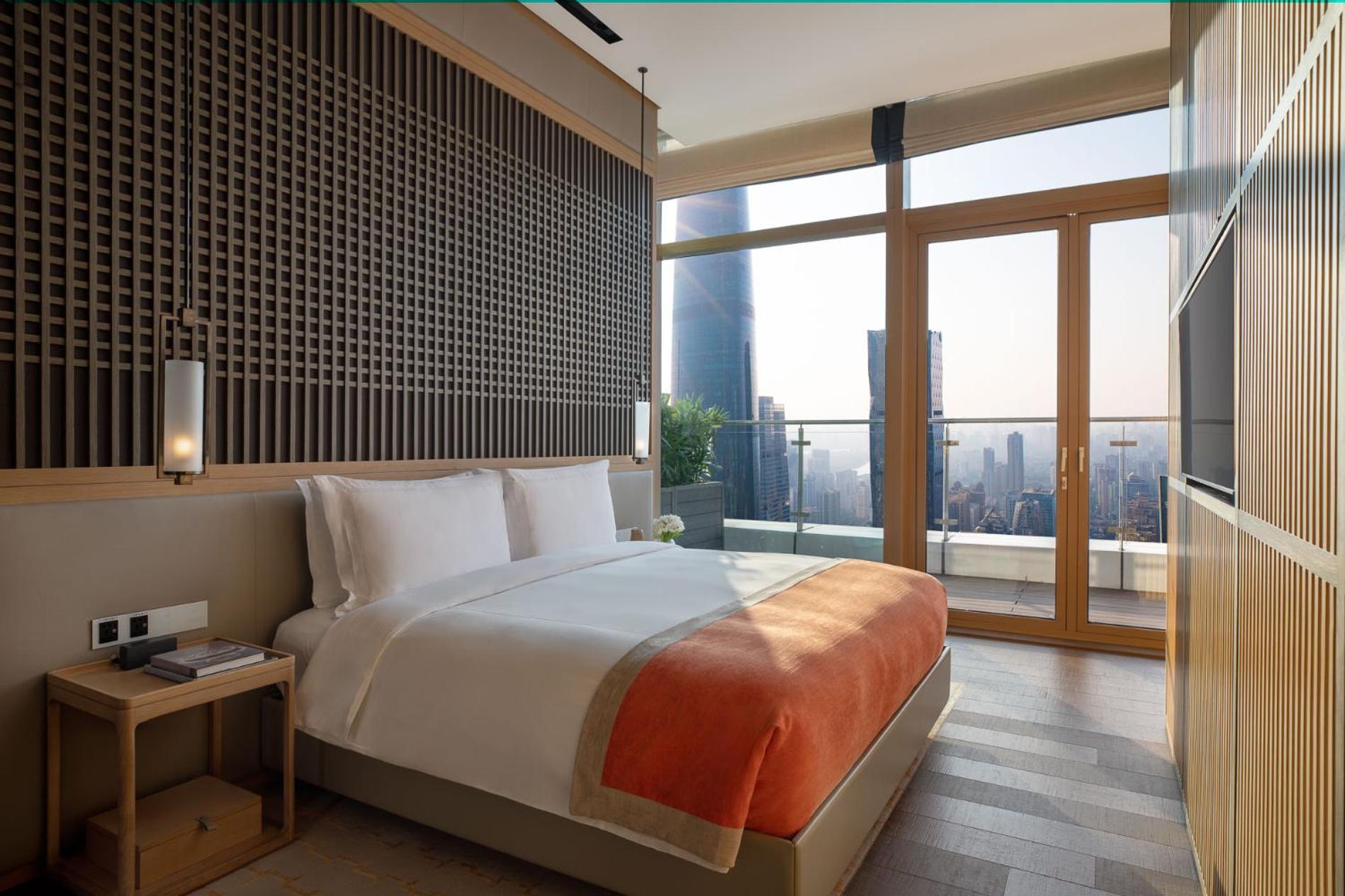 Jumeirah Guangzhou-Complimentary Shuttle Bus To Canton Fair Complex Dış mekan fotoğraf